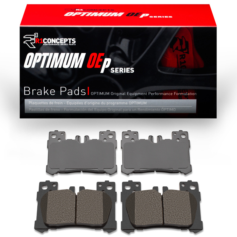 Lexus LC500H Brake Pads - Rear - R1 Concepts - Optimum OE - `18-`23